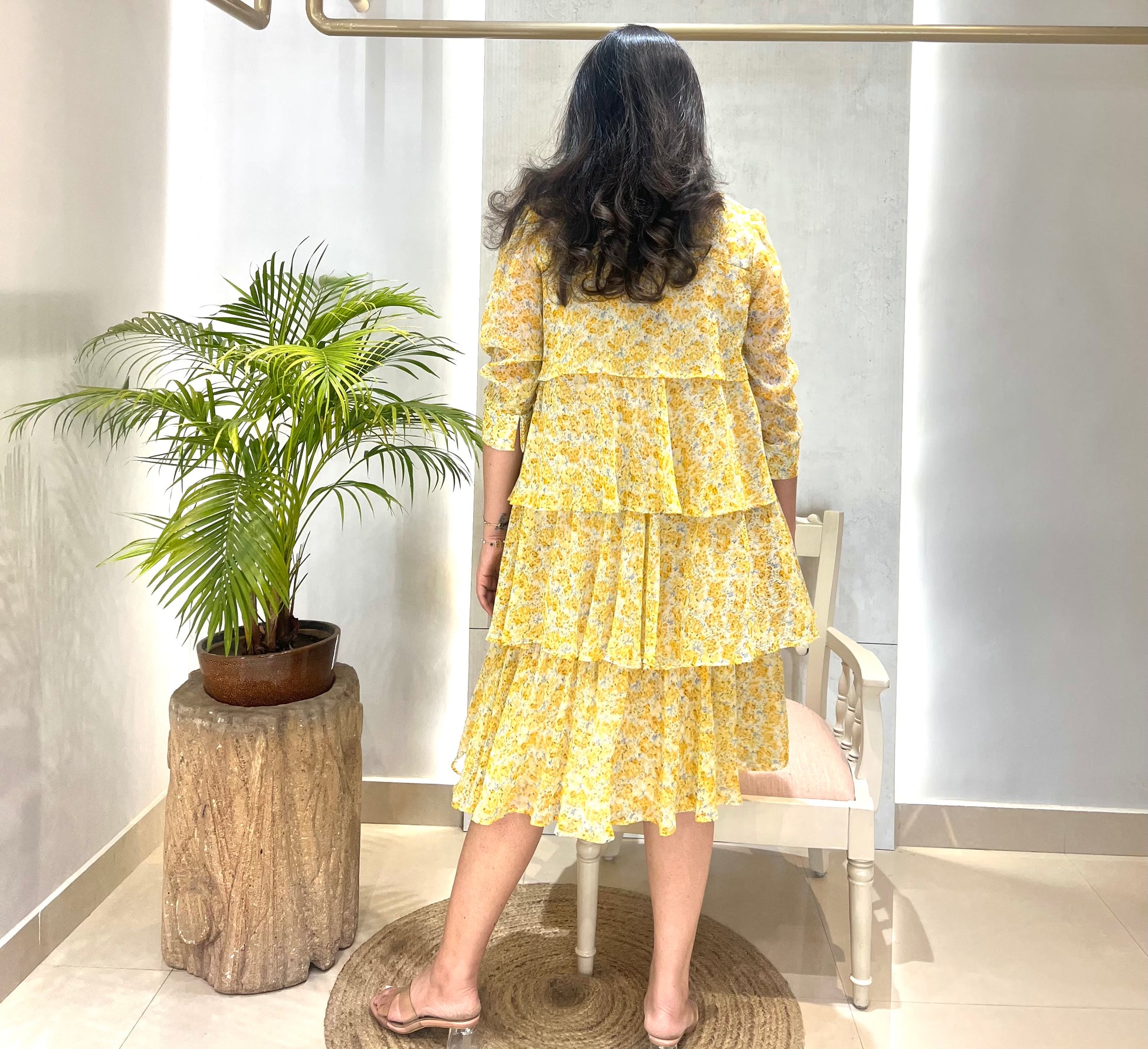 Sunlit Meadow Tiered Dress