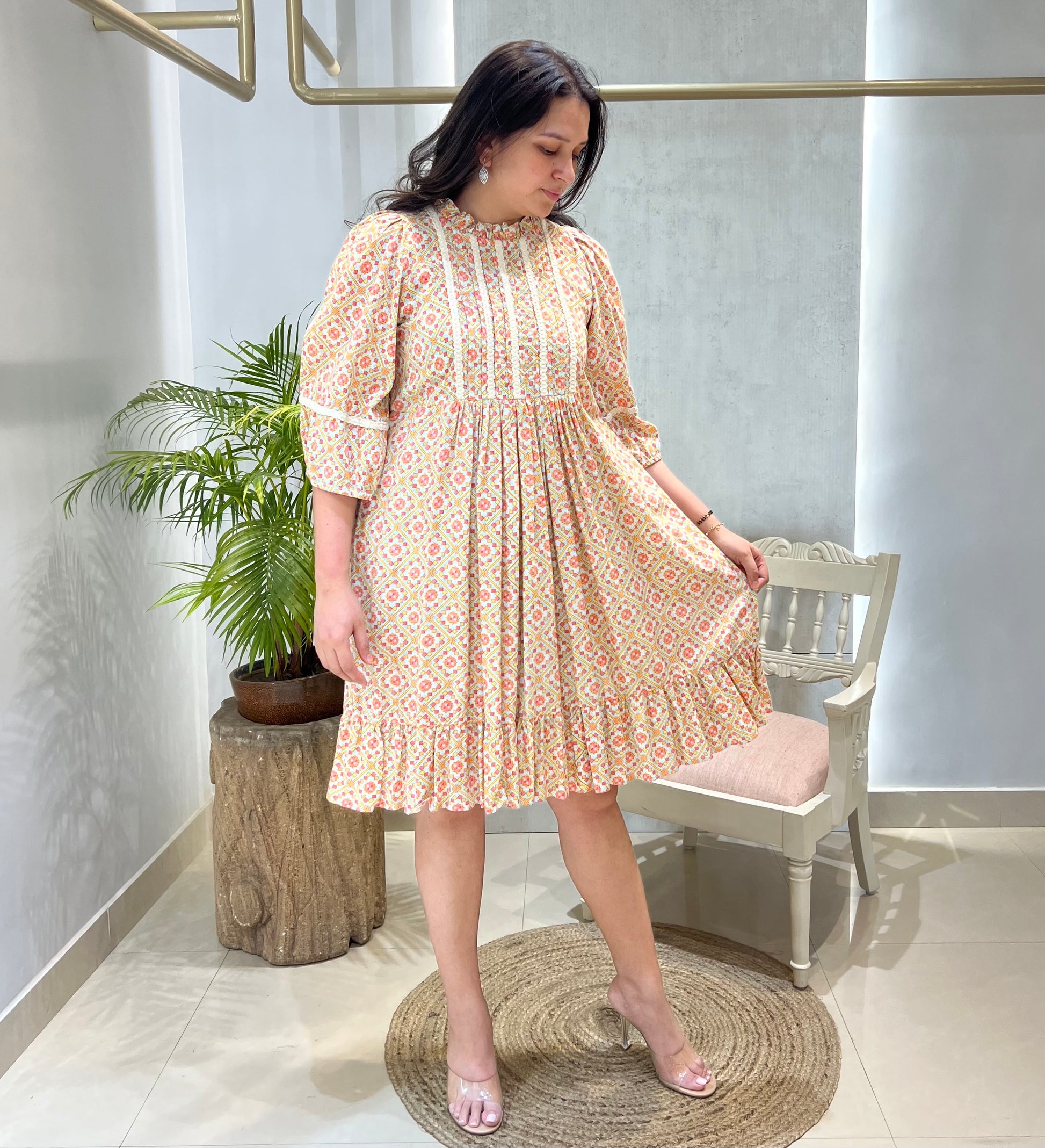 Sunrise Mosaic Dress