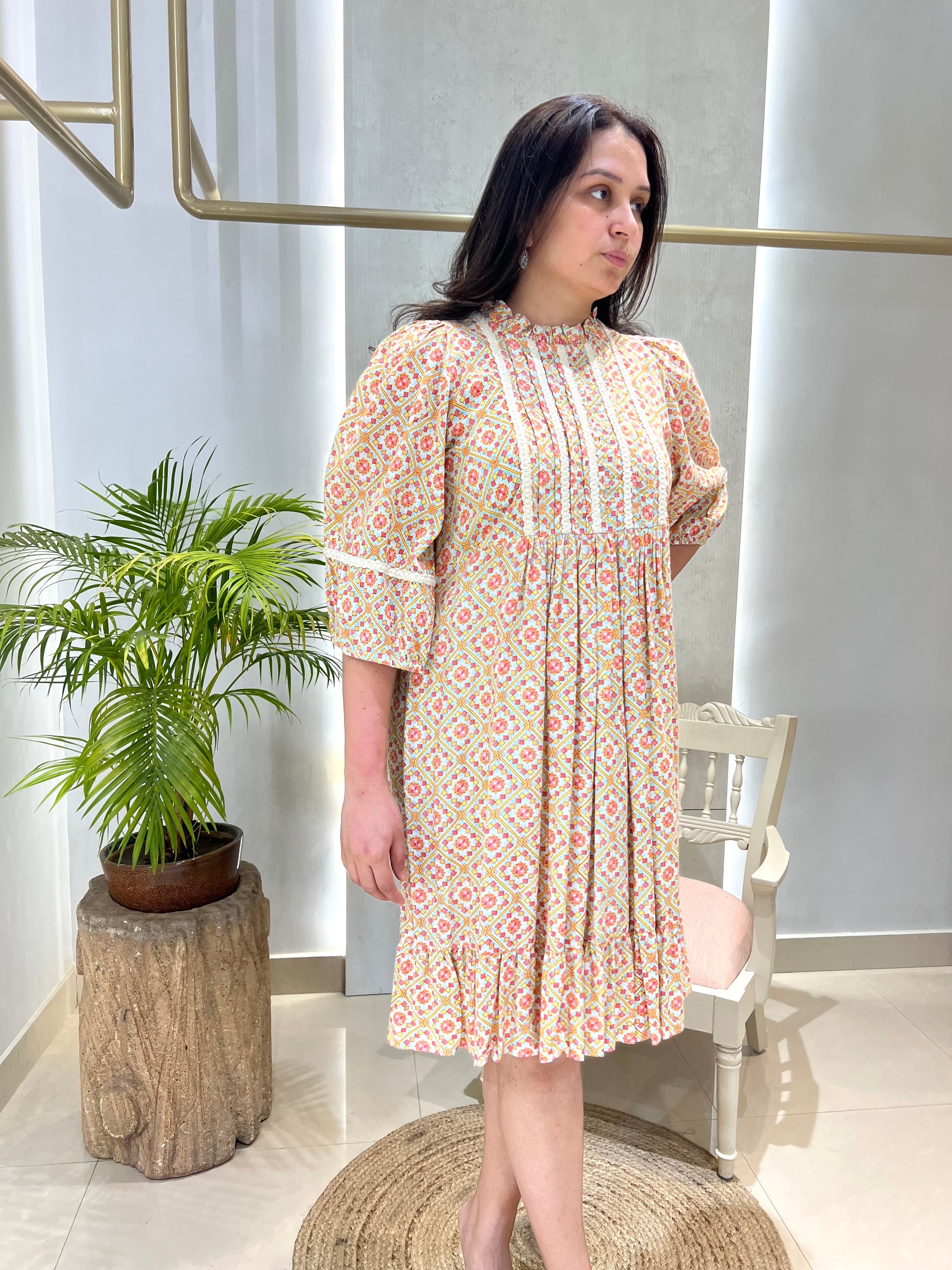 Sunrise Mosaic Dress