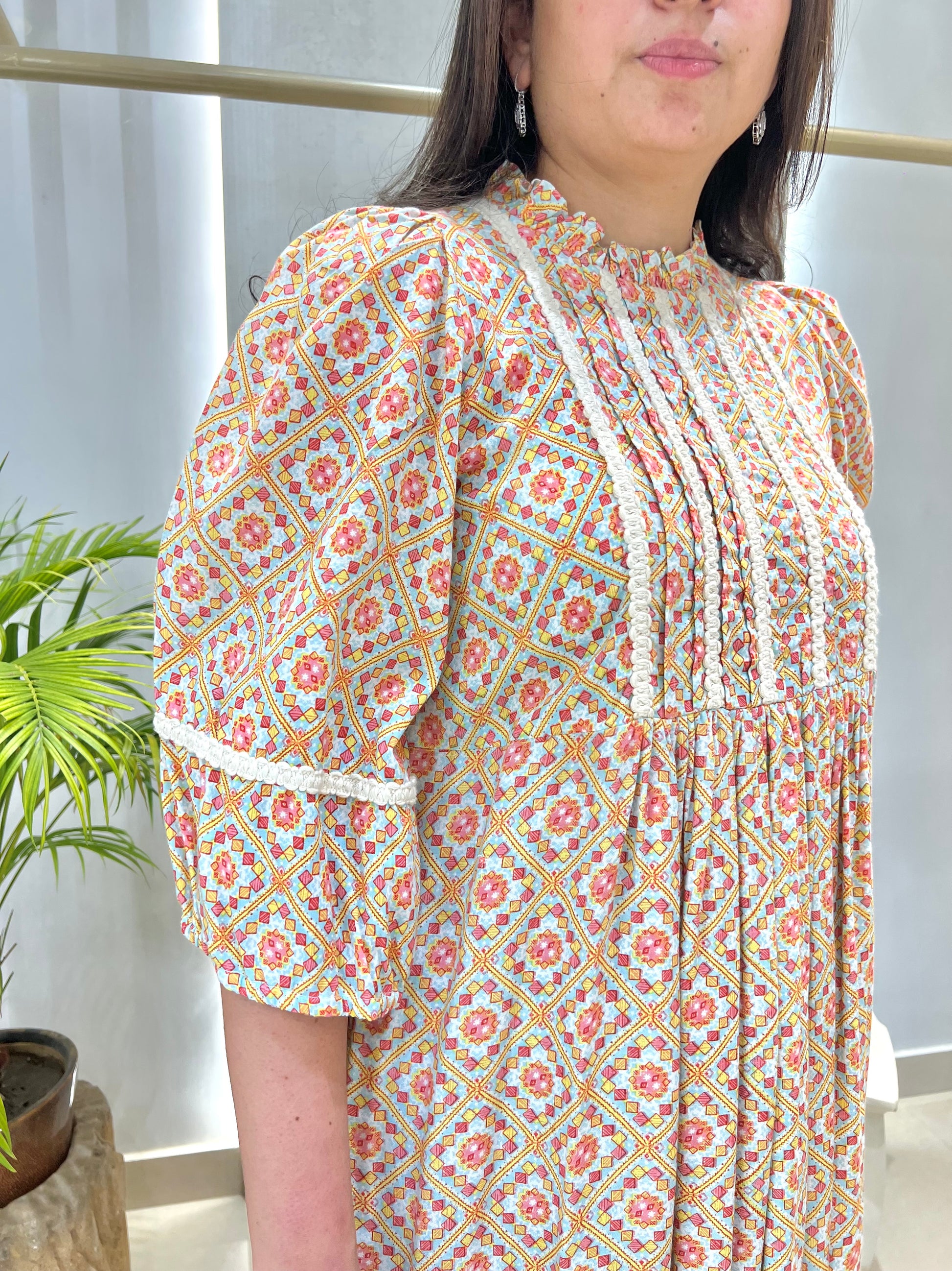 Sunrise Mosaic Dress