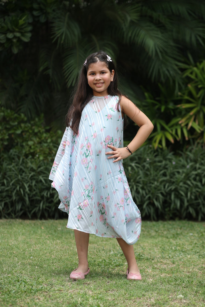 Blue Blossom Breeze Midi