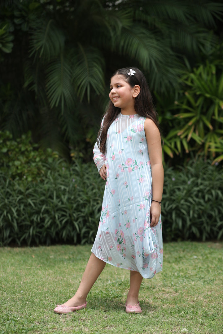 Blue Blossom Breeze Midi