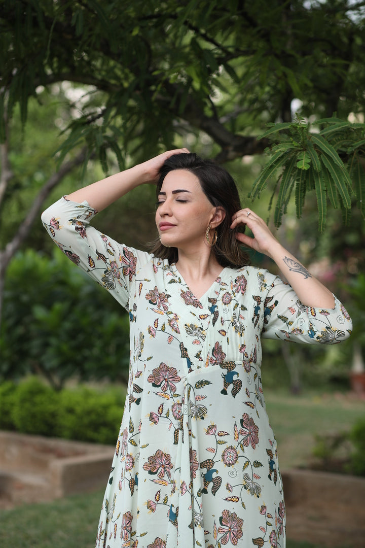 Spring Breeze Floral Midi