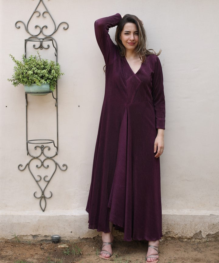 Majestic Pleat Midi