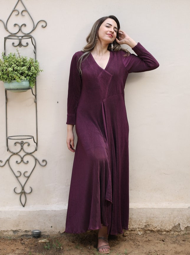 Majestic Pleat Midi