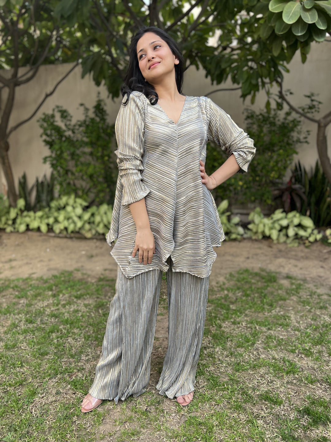 Woomer Grey Co-Ord Set
