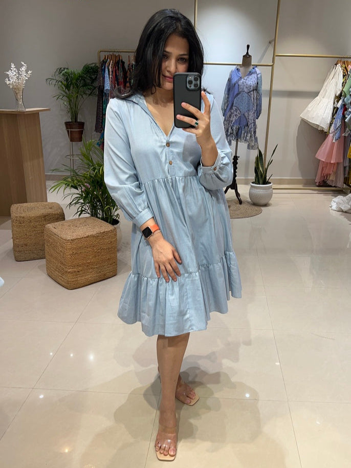 Mist Blue Dress