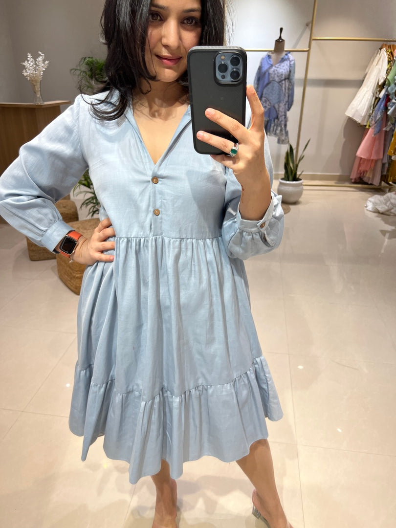 Mist Blue Dress